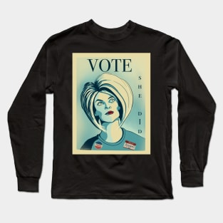 Karen Votes, Do You? Long Sleeve T-Shirt